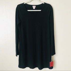NWT Long sleeved black cotton dress by Mossimo